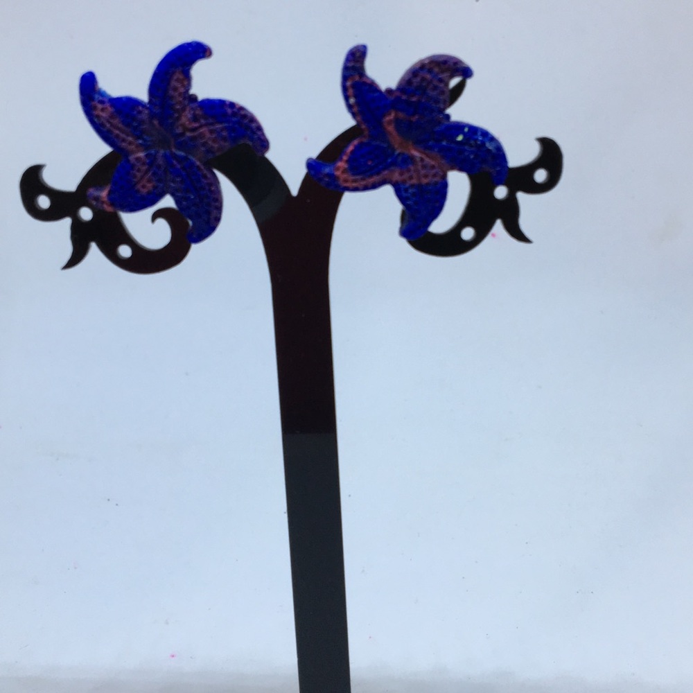 Unique Handmade Polymer Clay Post Earrings